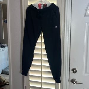 Black champion joggers Small Like New